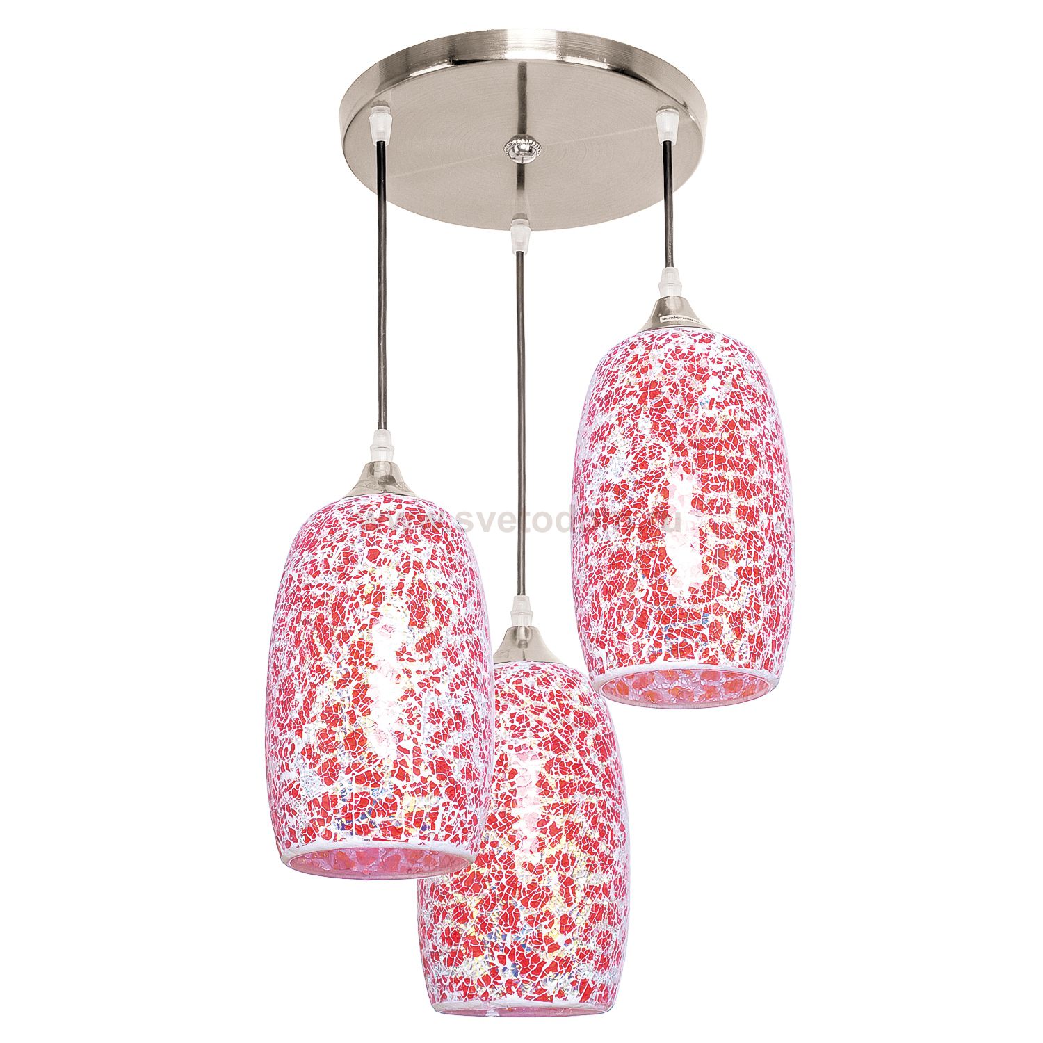 Подвесной светильник Экономсвет 8135/3SN RD