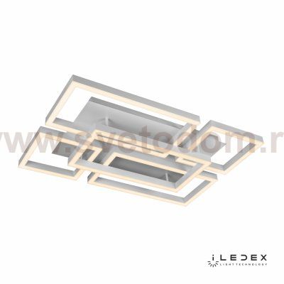 Потолочный светильник iLedex Grace 8139-500X250+250-X-T 3000-6000K Белый