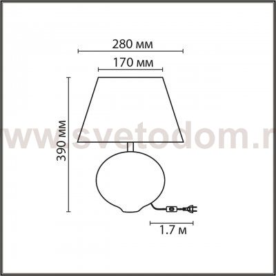 Odeon light 8139/1T TAPALA
