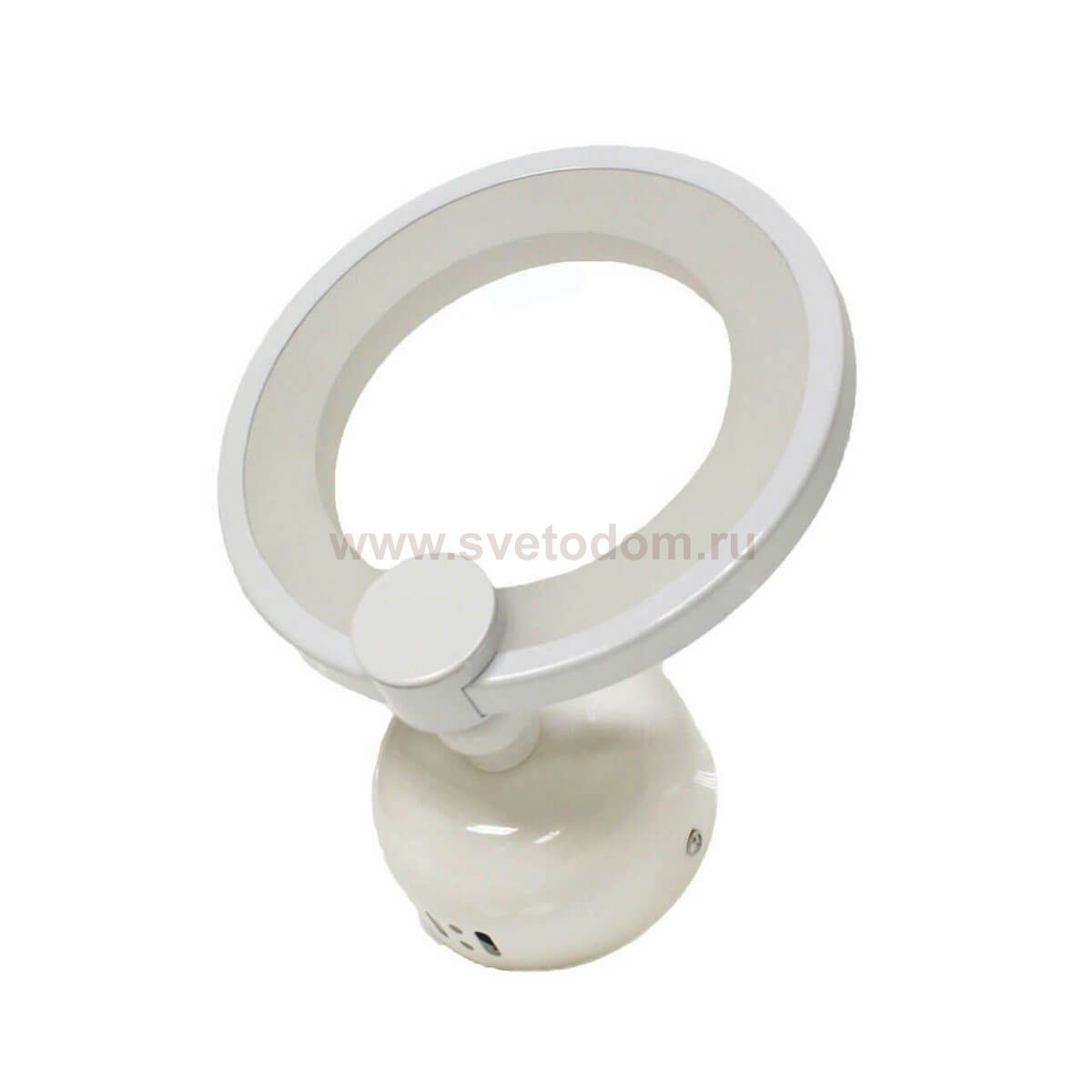 Светильник бра САГА белая w23*20 h6,5 Led 8W (4000K) Kink light 8147