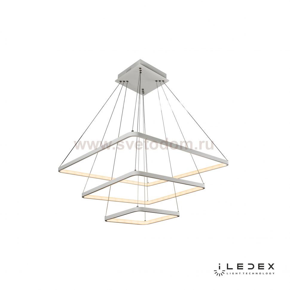 Подвесная люстра iLedex Venus 8153-700+500+300-D-T Белый
