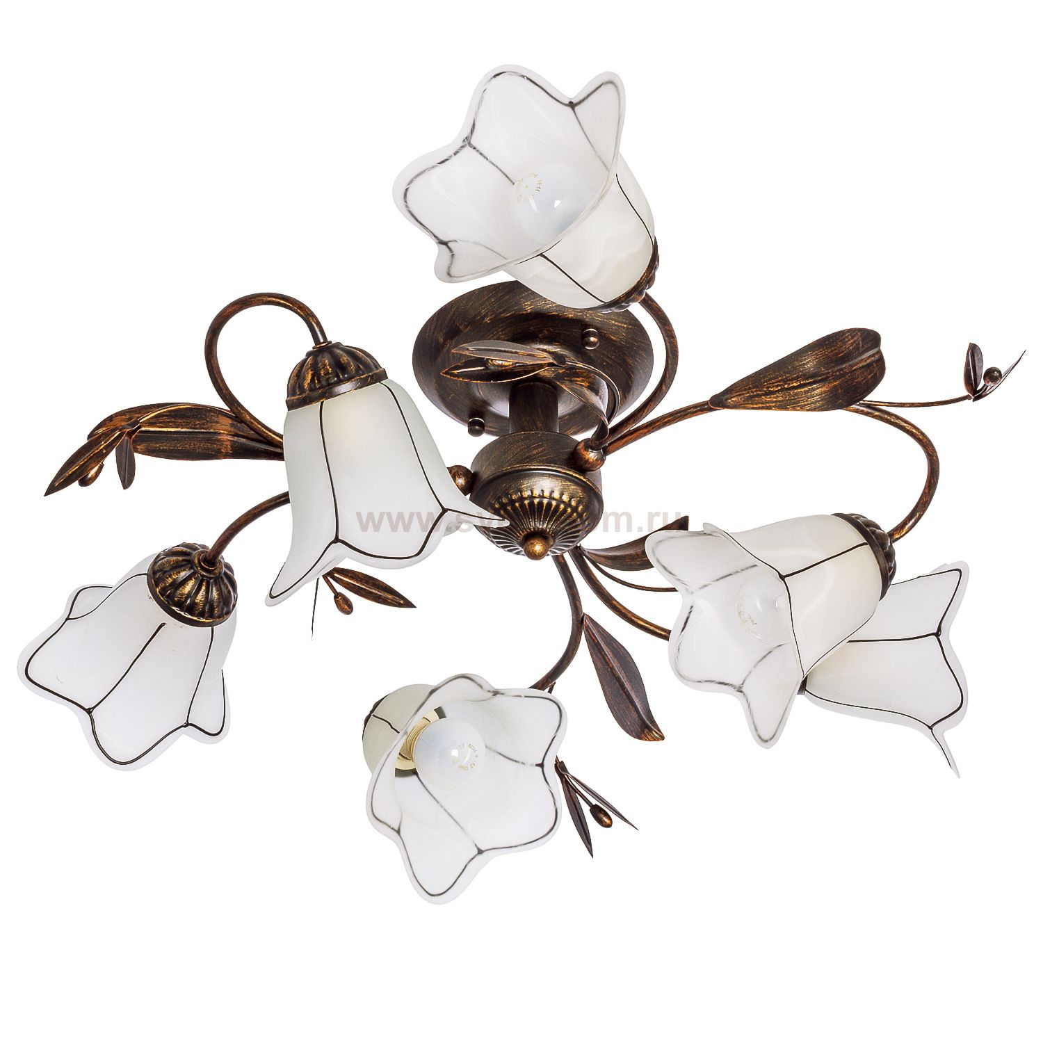 Светильник кованый Экономсвет 81593B/6BGD WT