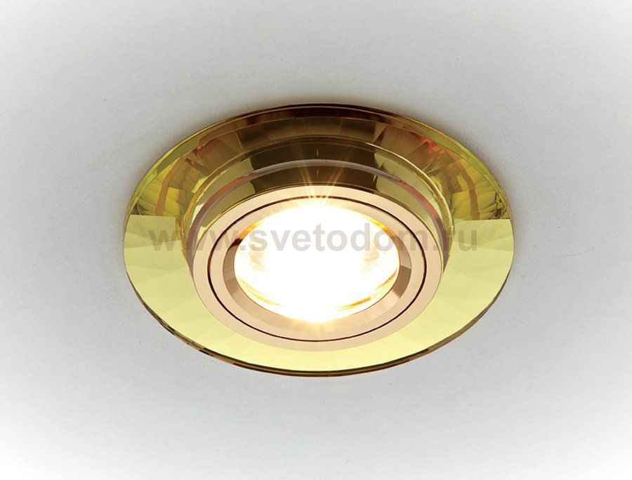 Светильник точечный Ambrella 8160 GOLD золото MR16 D95 mm ORGANIC SPOT