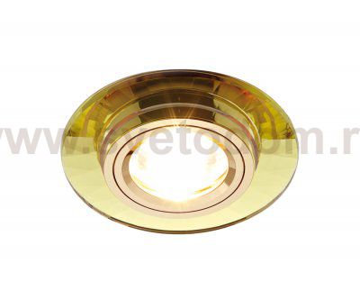 Светильник точечный Ambrella 8160 GOLD золото MR16 D95 mm ORGANIC SPOT