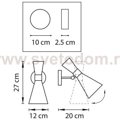 Бра Dumo Lightstar 816616