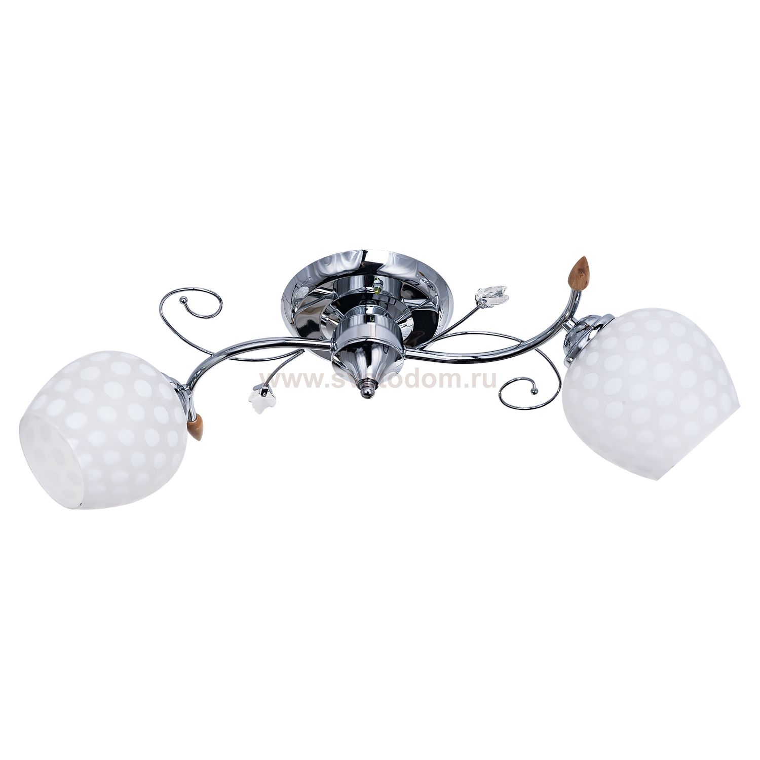 Потолочный светильник Экономсвет 817EM/2CR WT