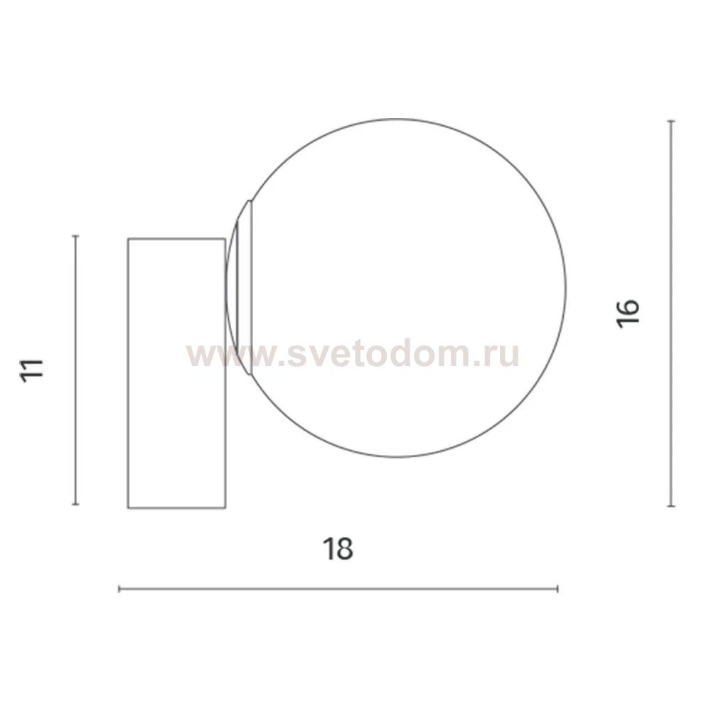 Бра Divinare FLORIANA 8194/06 AP-5
