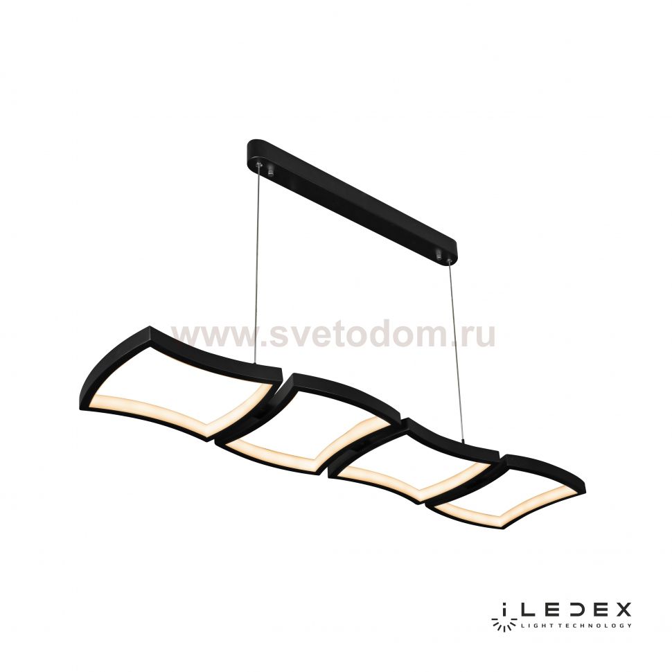 Подвесная люстра iLedex Roomy 8196-4L-D-T Черный
