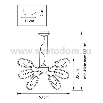 Люстра подвесная Lightstar 820110 Ciambo