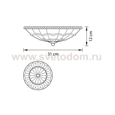 Светильник потолочный Lightstar 820232 Zucche