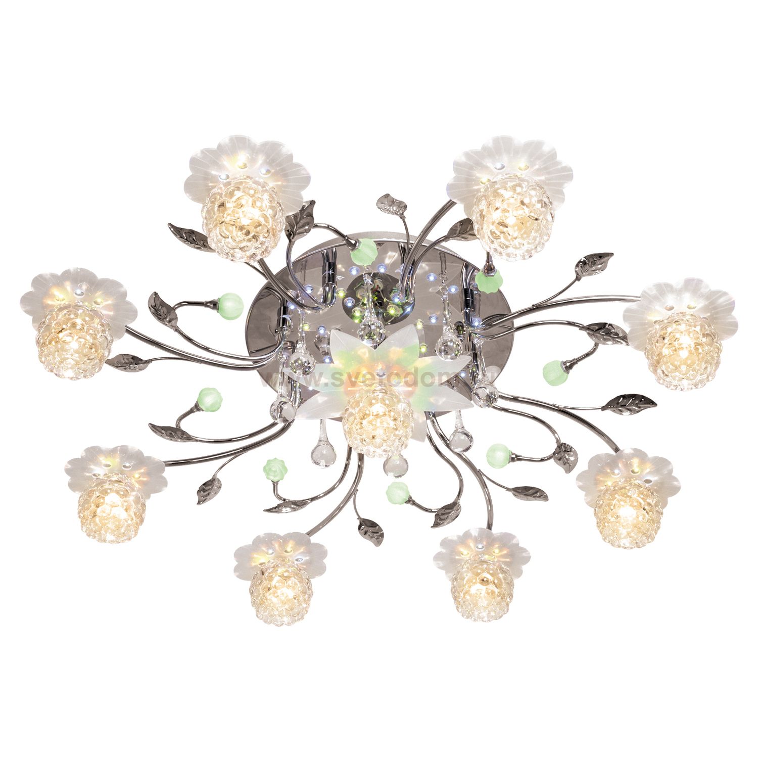 Светильник ЭкономСвет 82046/9CR RC WTLMLED