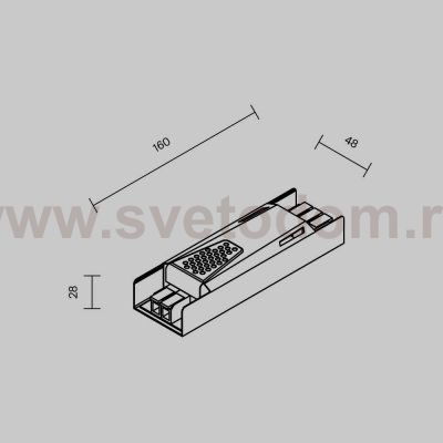 Комплектующие к светодиодной ленте Led Strip 821006
