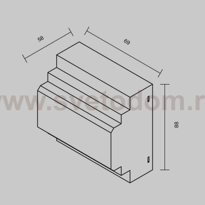 Комплектующие к светодиодной ленте Led Strip 821017