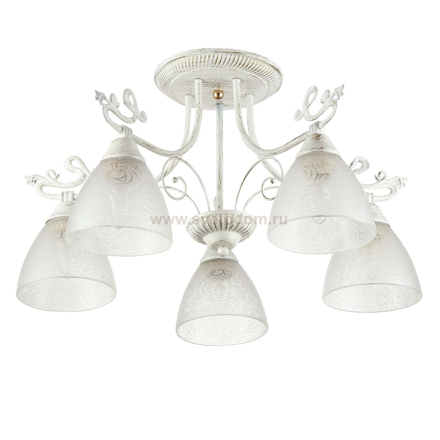 Люстра белая классическая Colosseo 82118/5C