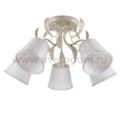 Абажур кремовый с кружевом E14 Colosseo 82121 MACEDONIA