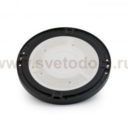 Светильник подвесной Gauss UFO 150W 18000lm 5000K 175-265V IP65 D260*88мм черный скобка в комплекте (821536350)