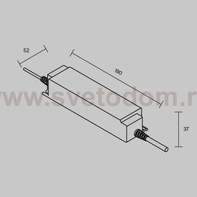 Источник напряжения Led Strip 822020