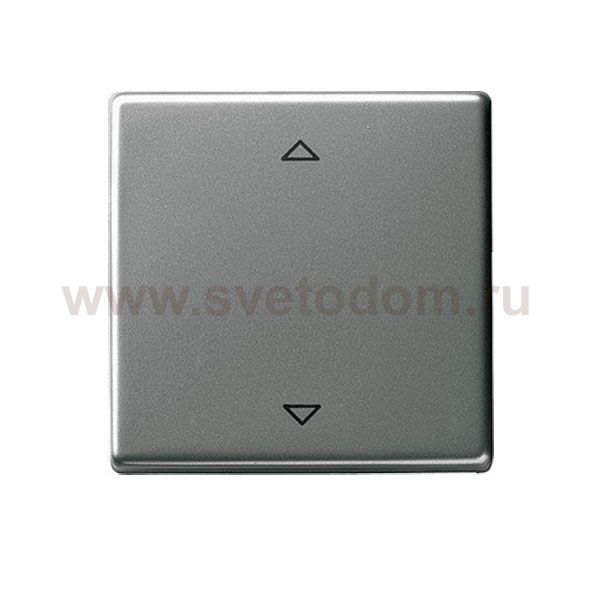 Gira E22 Сталь Накладка сенсорного выключателя жалюзийного, с функцией памяти (G82220)