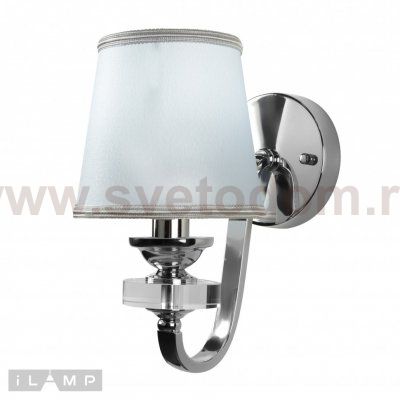 Настенный светильник iLamp Vivia 82367/1B Хром