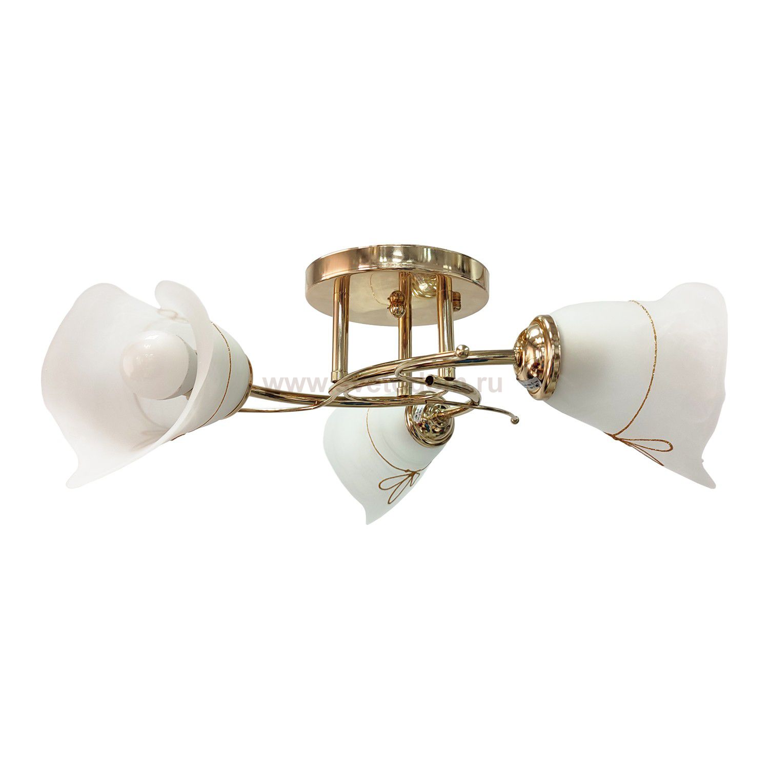 Потолочный светильник Экономсвет 82598/3GD WT