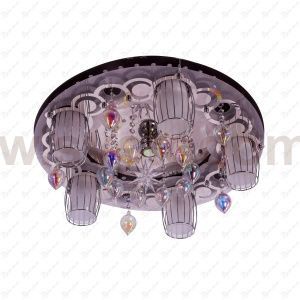 Потолочный светильник Экономсвет 8263/5+1BK+CR RC WT LED