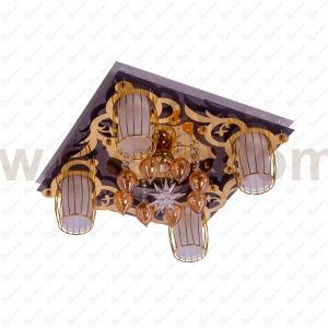 Потолочный светильник Экономсвет 8264/4+1WT+GD RC WT LED