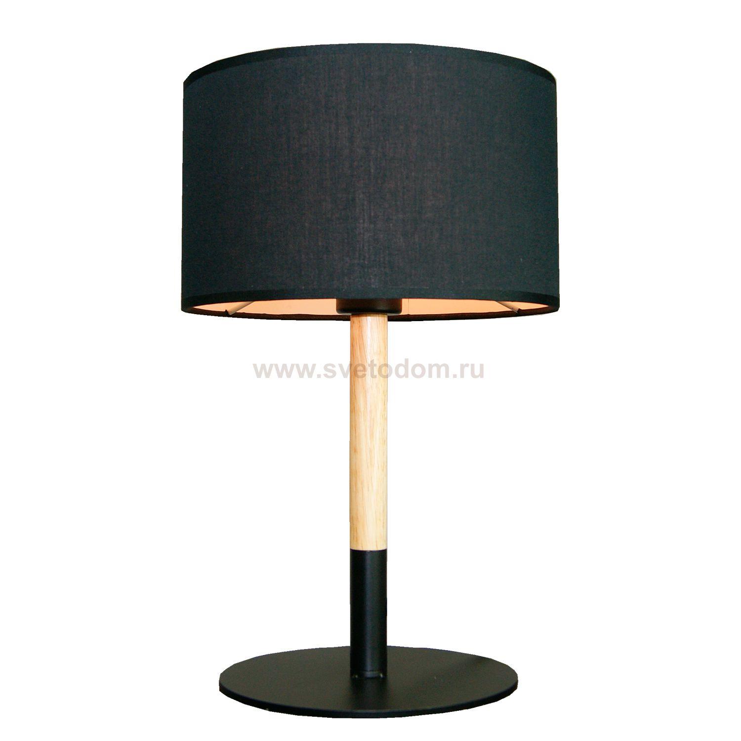 Настольная лампа черная Colosseo 82807/1T ALESSANDRO