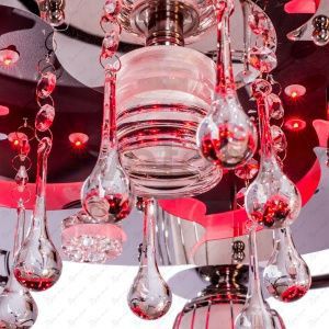 Люстра космос Экономсвет 8296/6+3BK+CR RC MIXLED