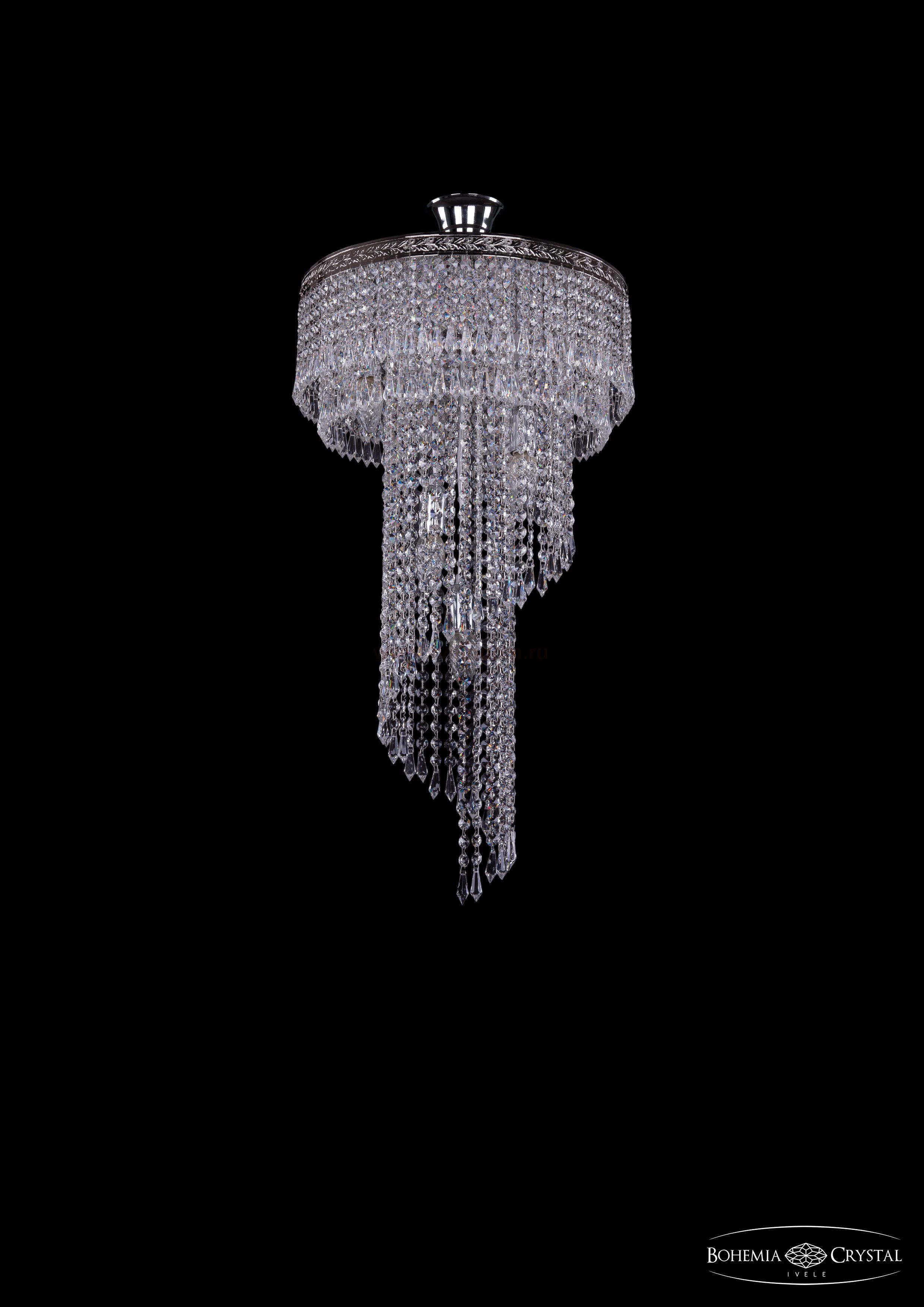 Люстра хрустальная Bohemia Ivele 8311/40-70/Ni