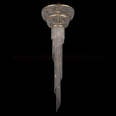 Люстра хрустальная большая Bohemia Ivele 8323/100-300/G