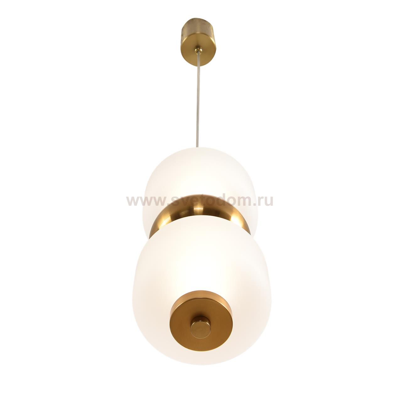 8324/20L LEDIO LN26 377 бронза/белый, металл/стекло Подвес LED 10W 4000K 220V TAISHA