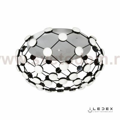 Потолочная люстра iLedex Starfall 8327 CR+WH хром