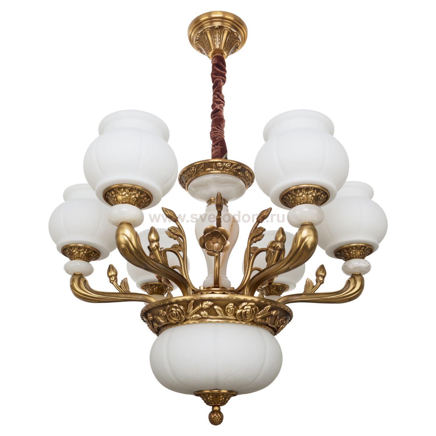 Светильник Ben Crezo 8328H/6+2 G