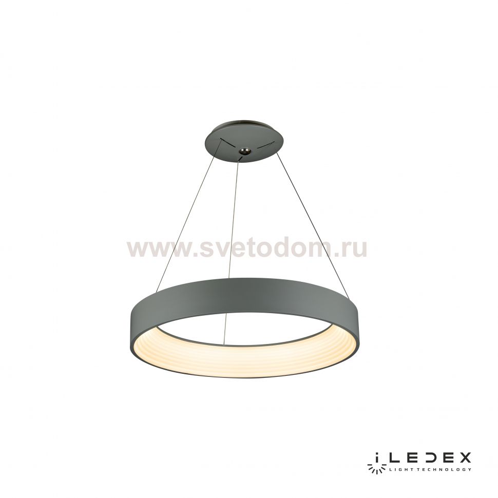 Подвесная люстра iLedex Bend 8330R-GR Серый