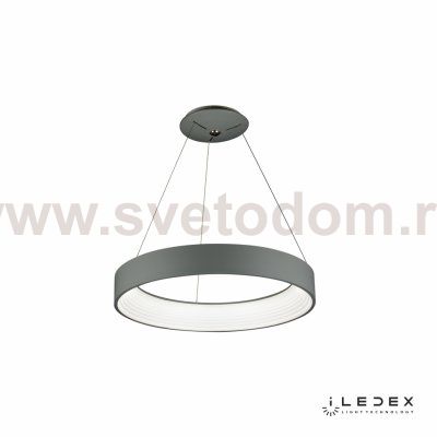Подвесная люстра iLedex Bend 8330R-GR Серый