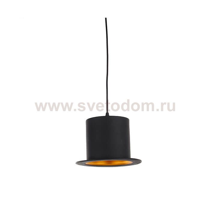 Подвесной светильник ЦИЛИНДР черный d25 h80 E27 1*40w Kink light 8341,19