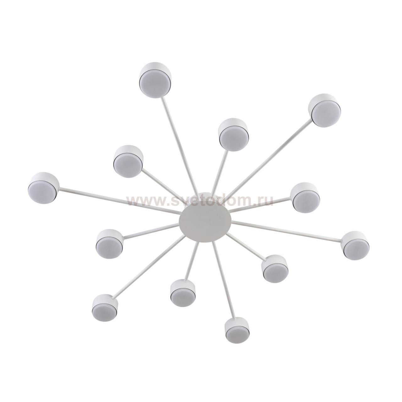 8343/12C COMFI белый, металл Люстра GX53 LED 12*7W 220V TORINA