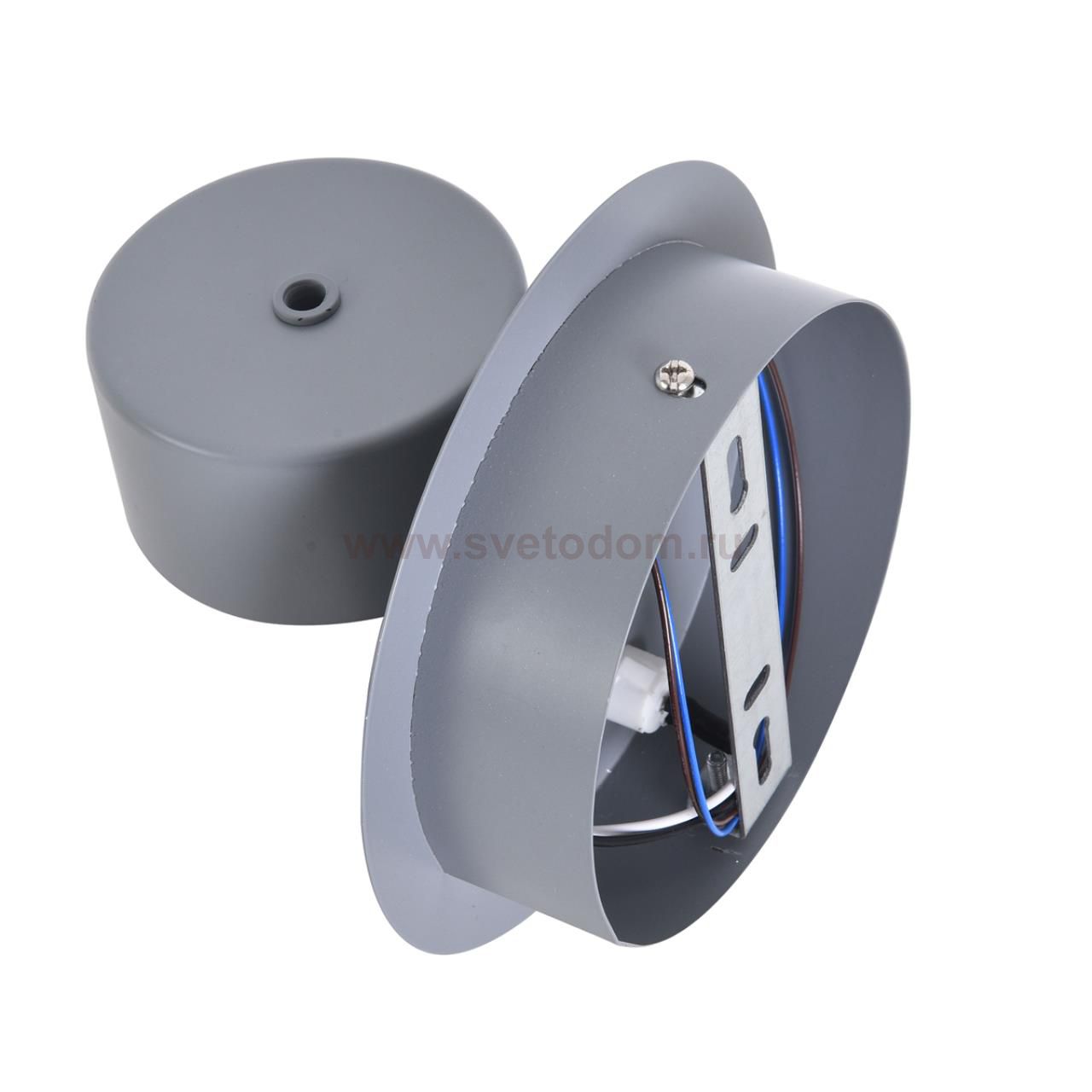 8345/1W COMFI серый, металл Бра GX53 LED 1*7W 220V TORINA