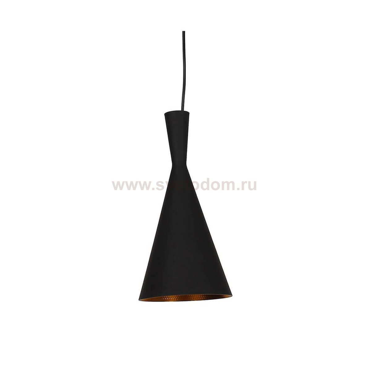 Подвесной светильник ЛИМА черный d19 h80 E27 1*40w Kink light 8347,19