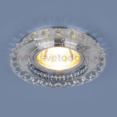 Точечный светильник Elektrostandard 8351 MR16 CL/WH прозрачный/белый