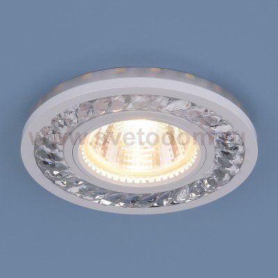Точечный светильник Elektrostandard 8355 MR16 CL/WH прозрачный/белый