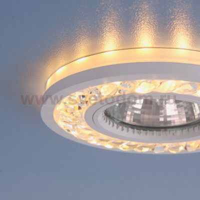 Точечный светильник Elektrostandard 8355 MR16 CL/WH прозрачный/белый