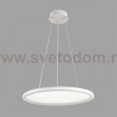 8380/45L LEDIO LN белый, металл/акрил Умная люстра подвесная с ПДУ и голосовым управлением LED 45W 3000-6500К 220V ALIS SMART