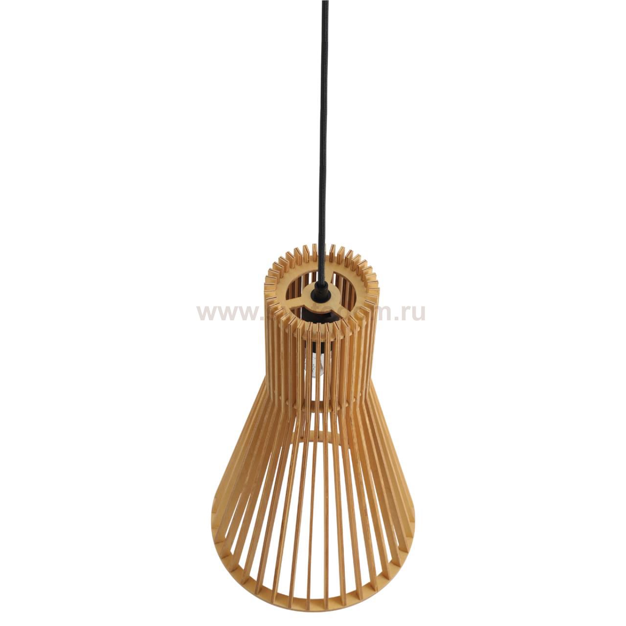 8384/1A ECO LN бежевый дерево Подвес E27 60W 220V GERDA