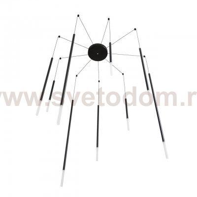 8400/27L LEDIO LN26 000 черный/белый, металл/акрил Люстра LED 27W 3000K 220V STICK