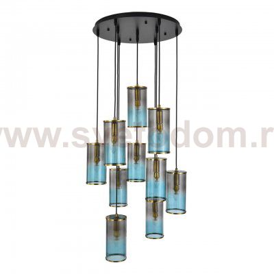 Люстра подвесная; Люстры каскадные Lumion 8401/10 MURANO