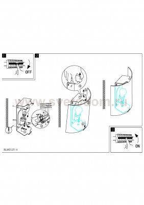 Светильник для ванной комнаты и зеркал Eglo 84028 GRAFIK