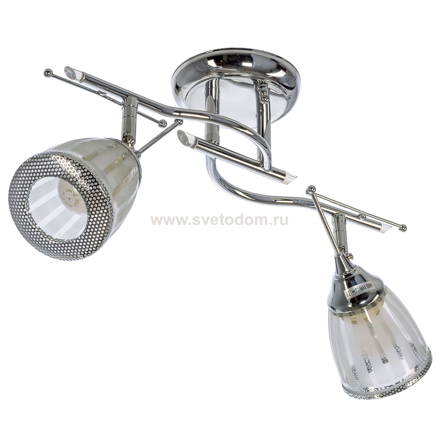 Спотовый светильник Экономсвет 84361B/2CR WT