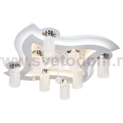 Светильник ЭкономСвет 8441/8WT RC WT+CL YLWTLED