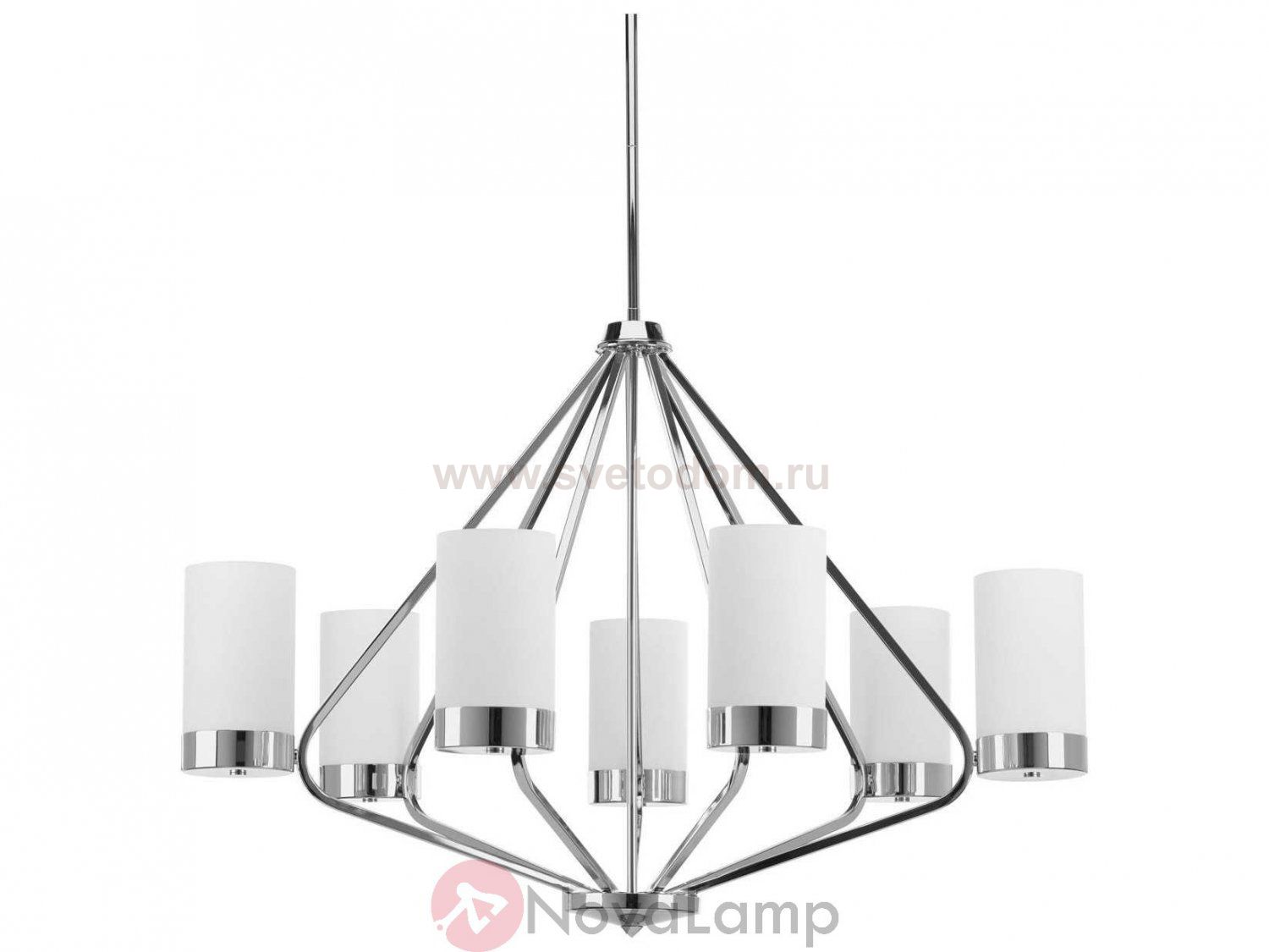 Люстра Progress Lighting Elevate Brushed Bronze Seven-Light Wide Chandelier ImperiumLoft 84484-30